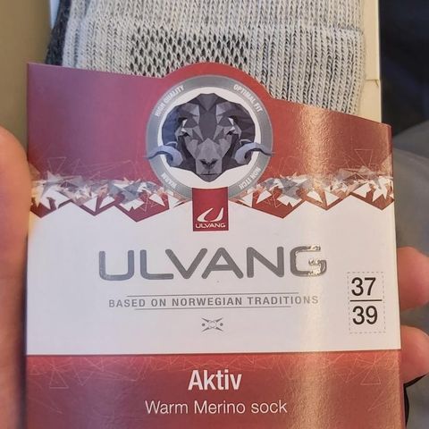 Ullvang Aktiv Warm Merino sock