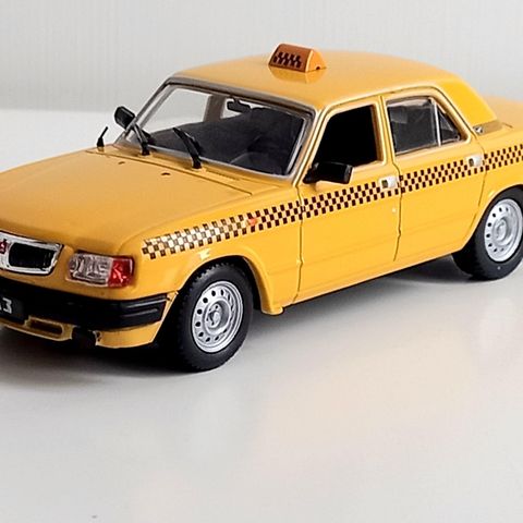 1:43 DeAgostini GAZ 31-10 Volga TAXI