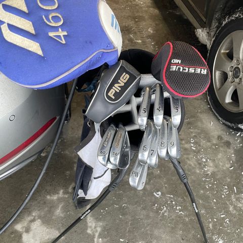 Golfsett TaylorMade / Maxfli / Ping / Cleveland