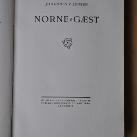 Norne-gæst: Johannes V Jensen