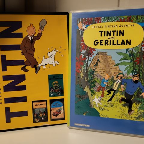 Tintin 7 eventyr på 3 dvd