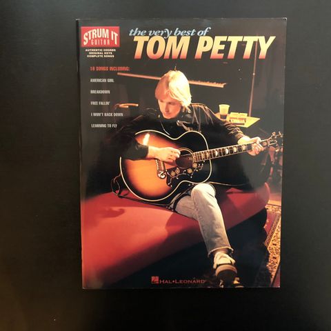 Very Best of Tom Petty Easy Strum It Guitar w Chords Sheet Music Song Book