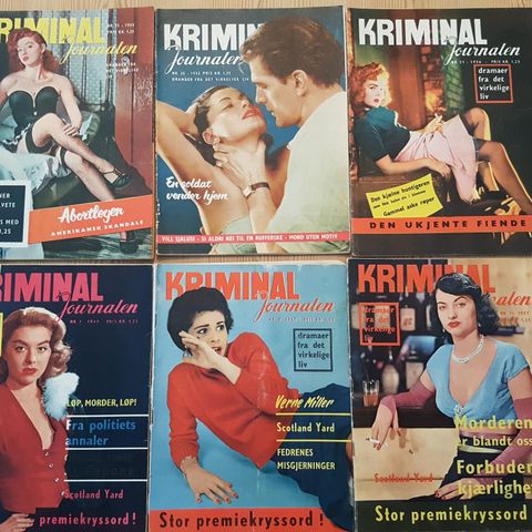 KRIMINAL-journalen 1955 - 1974