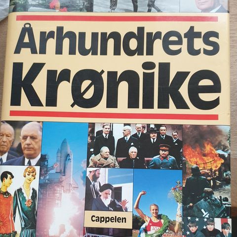 Århundrets krønike, 1900-1987