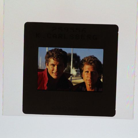 Parker Stevenson & David Hasselhoff Baywatch 35mm slide