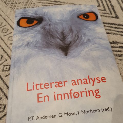 Litterær analyse. En innføring.