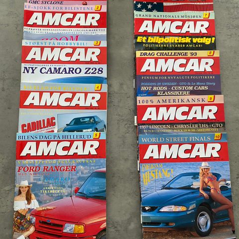 Amcar 1993 (Komplett årgang)