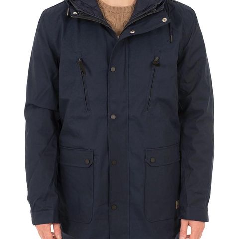 Samsøe and Samsøe Beaufort Jacket Dark Sapphire størrelse M