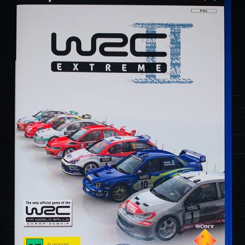 WRC World Rally Championship 2 Extreme PS2 PlayStation 2 PAL