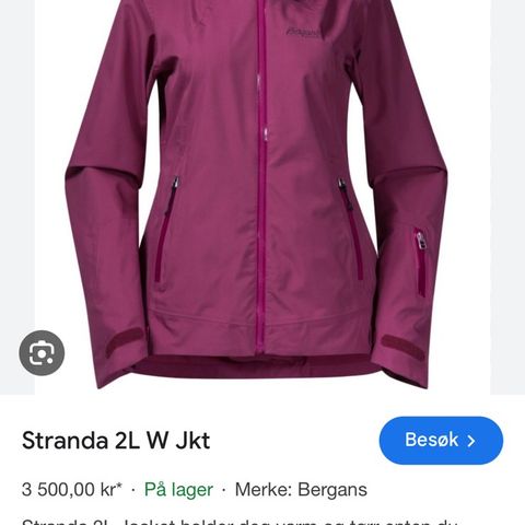 Bergans Stranda 2L jakke og bukse