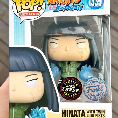 Funko Pop! Hinata with Twin Lion Fists (Glow Chase) | Naruto Shippuden (1339)