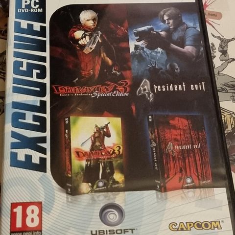 Devil May Cry 3 - special edition + Resident Evil 4 for Pc
