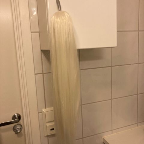 Hair extension, hale med klemme