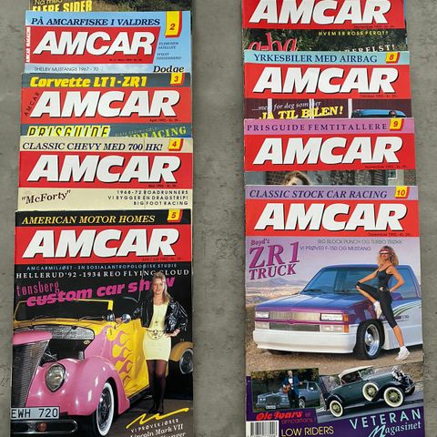 Amcar 1992 (Komplett årgang)