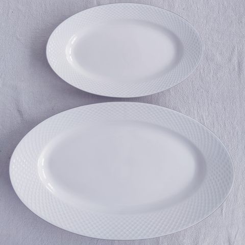 Porsgrunn Porselen Fasett serveringsfat