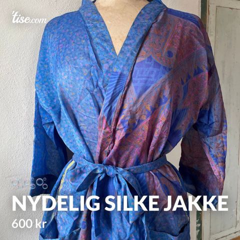 Tynn silke  jakke