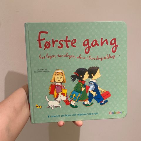 barnebøker  Første gang