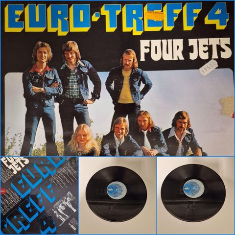 FOUR JETS / EUROTREFF 4 (1974)  - VINTAGE/RETRO LP-VINYL (ALBUM )