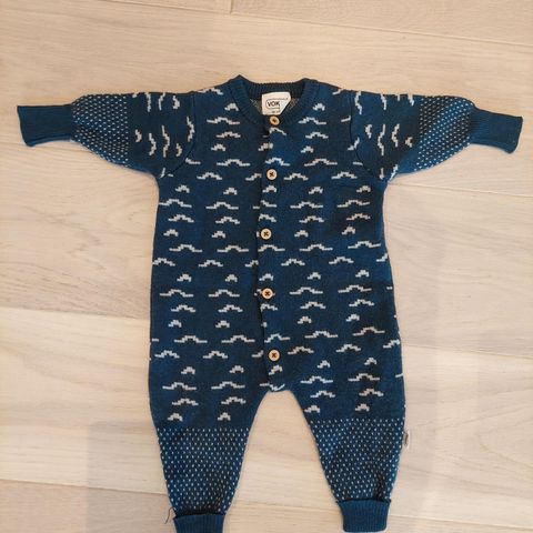 Baby ull heldress str.50/56