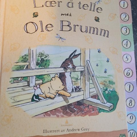 Lær å telle med Ole Brumm