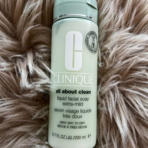 CLINIQUE all about clean UÅPNET