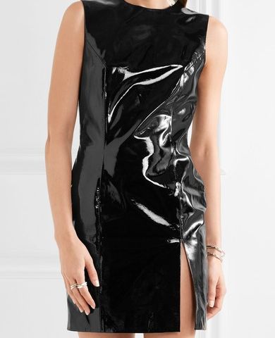 NY - U UNIQUE  merke TOP SHOP - 100 % Patent Leather -M