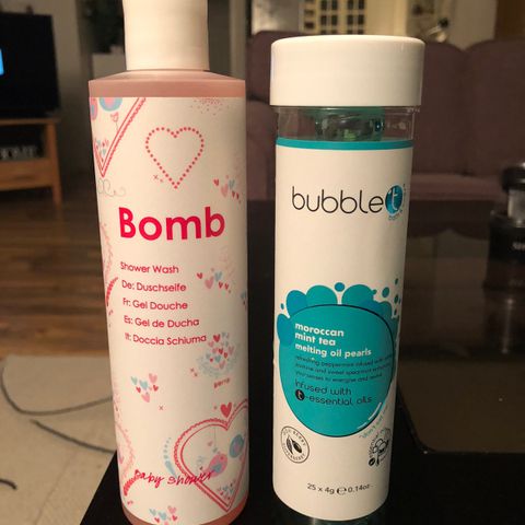 Bubble'T, Bath & Body Moroccan Mint Tea Melting Oil Pearls. Bomb shower wash. Ny