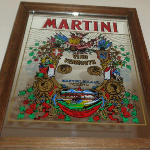 Martini Vino Vermouth  barspeil