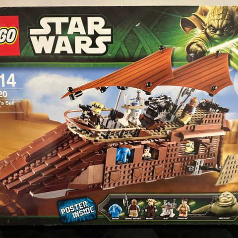 NYTT UTGÅTT Lego Star Wars 75020 Jabba’s Sail Barge