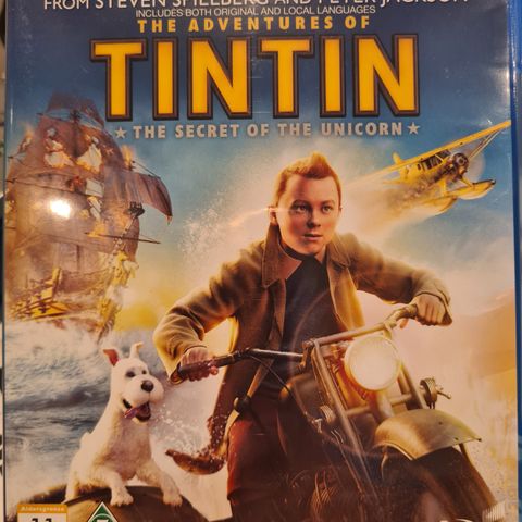 The Adventures of Tintin (BluRay)