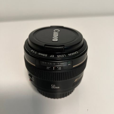 Canon EF 50mm f1.4 USM objektiv