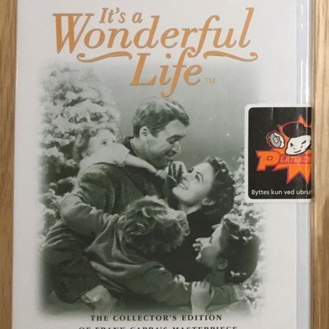 It’s a wonderful life (1946, The Collectors Edition) *Ny i plast*