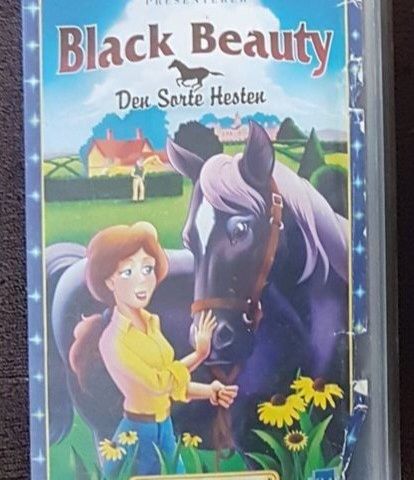VHS tegnefilm for barn - Black beauty