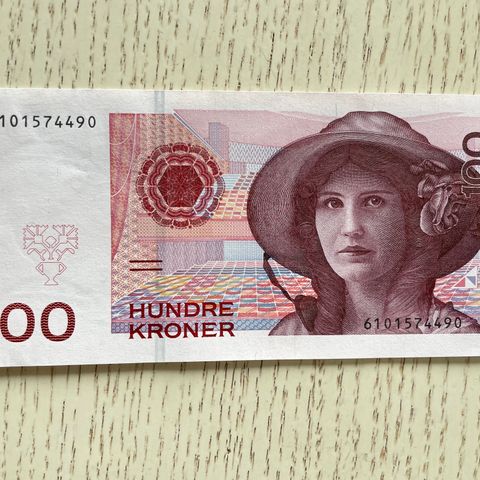 100 kr 1995 kv 0 selges
