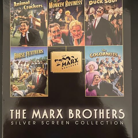 The Marx Brothers Silver Screen Collection DVD samleboks