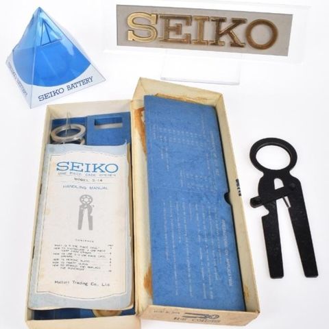 Originale SEIKO objekter.