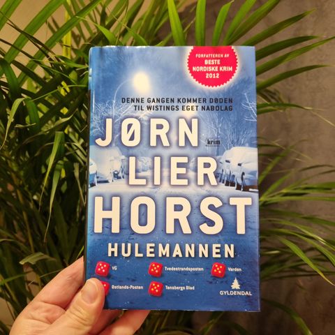 Hulemannen - kriminalroman Av Jørn Lier Horst. Innbundet!