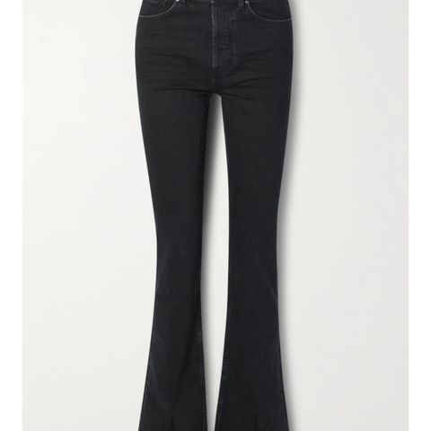 Anine Bing Roxanne high-rise straight-leg jeans størrelse 31
