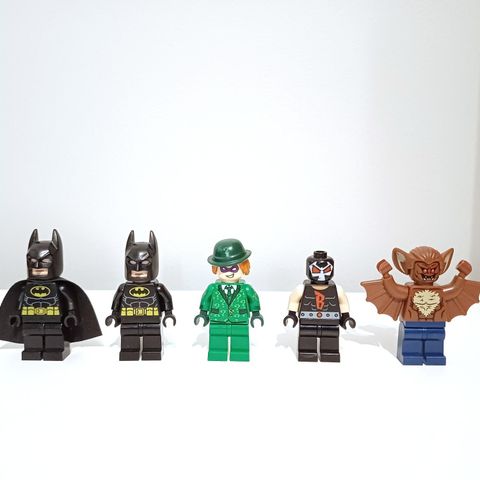 LEGO Batman 6 stk minifigurer (pris: samlet)