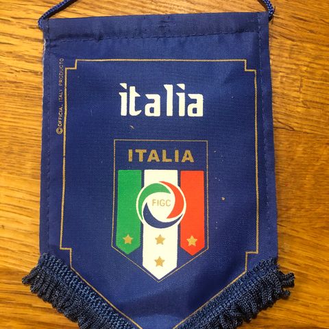 Italia - vintage dobbeltsidet vimpel