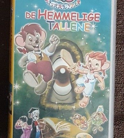 VHS- De hemmelige tallene- tegnefilm for barn