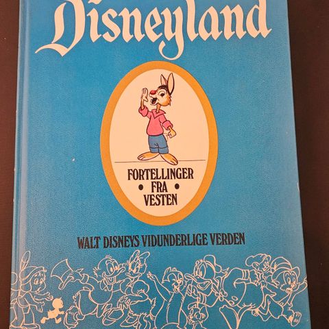 Disneyland, fortellinger fra vesten. Bok fra 1965