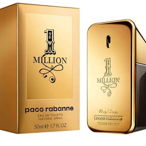 Paco Rabanne 1 million. 50ml. Eau de Toilette (EDT).