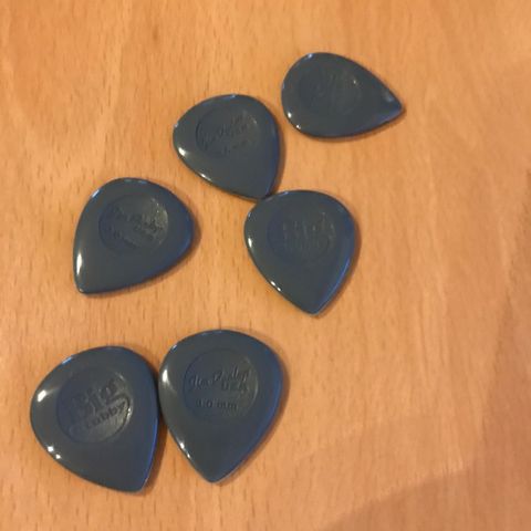 Jim Dunlop Big Stubby Nylon 3mm 6 stk.