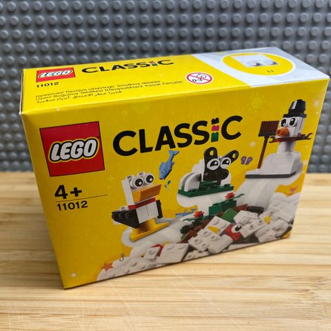 LEGO 11012 Creative White Bricks - ny, uåpnet