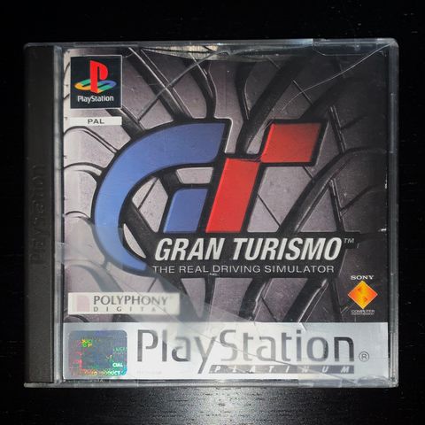 Gran Turismo PS1 Platinum PlayStation 1