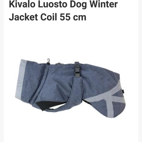 Selger 2stk Kivalo Luosto dog winter jacket coil str 50 og 55.