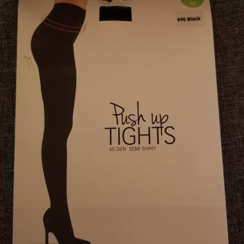 Push up tights 60 denier, strømpebukse