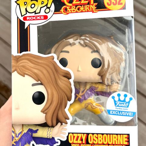 Funko Pop! Rocks: Ozzy Osbourne (Purple Fringe Outfit) (332) Excl. to Funko-Shop