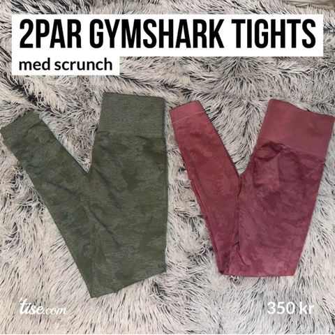 2 par Gymshark tights